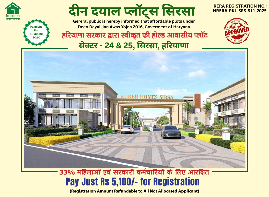 Deen Dayal Plots Sirsa